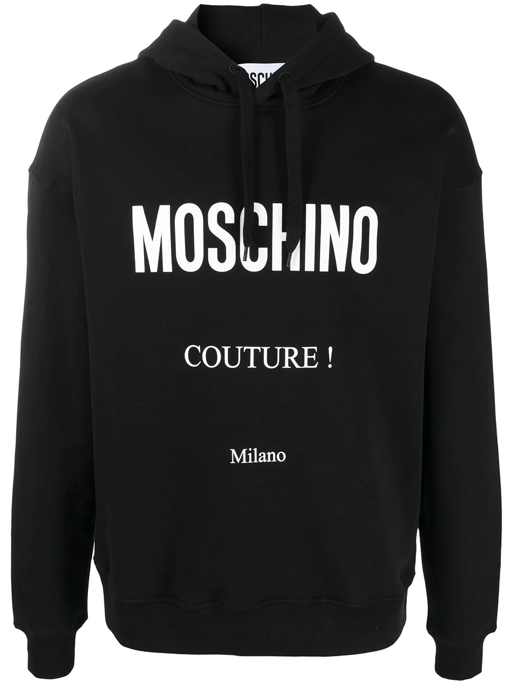 logo-print hoodie - 1