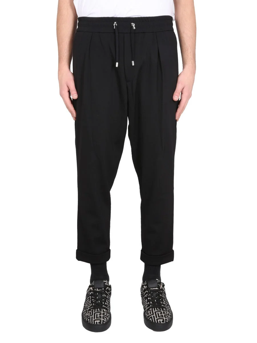 Balmain Men Wool Pants - 1