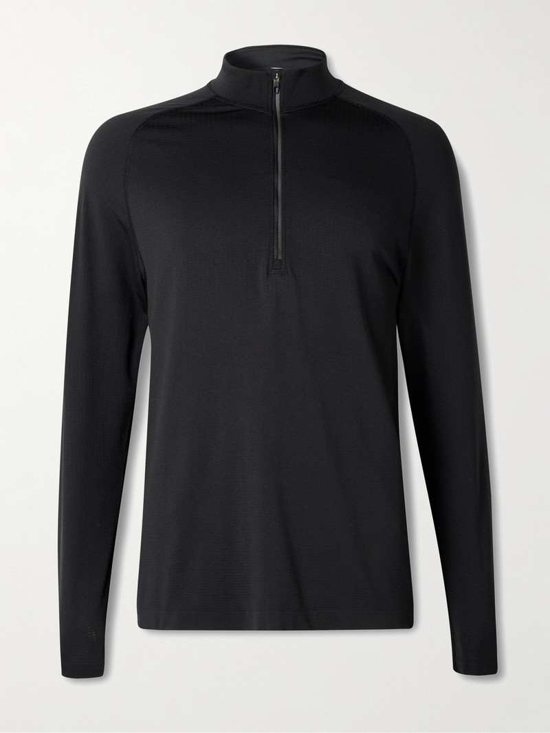 Metal Vent Tech 2.5 Slim-Fit Stretch-Jersey Half-Zip Top 1