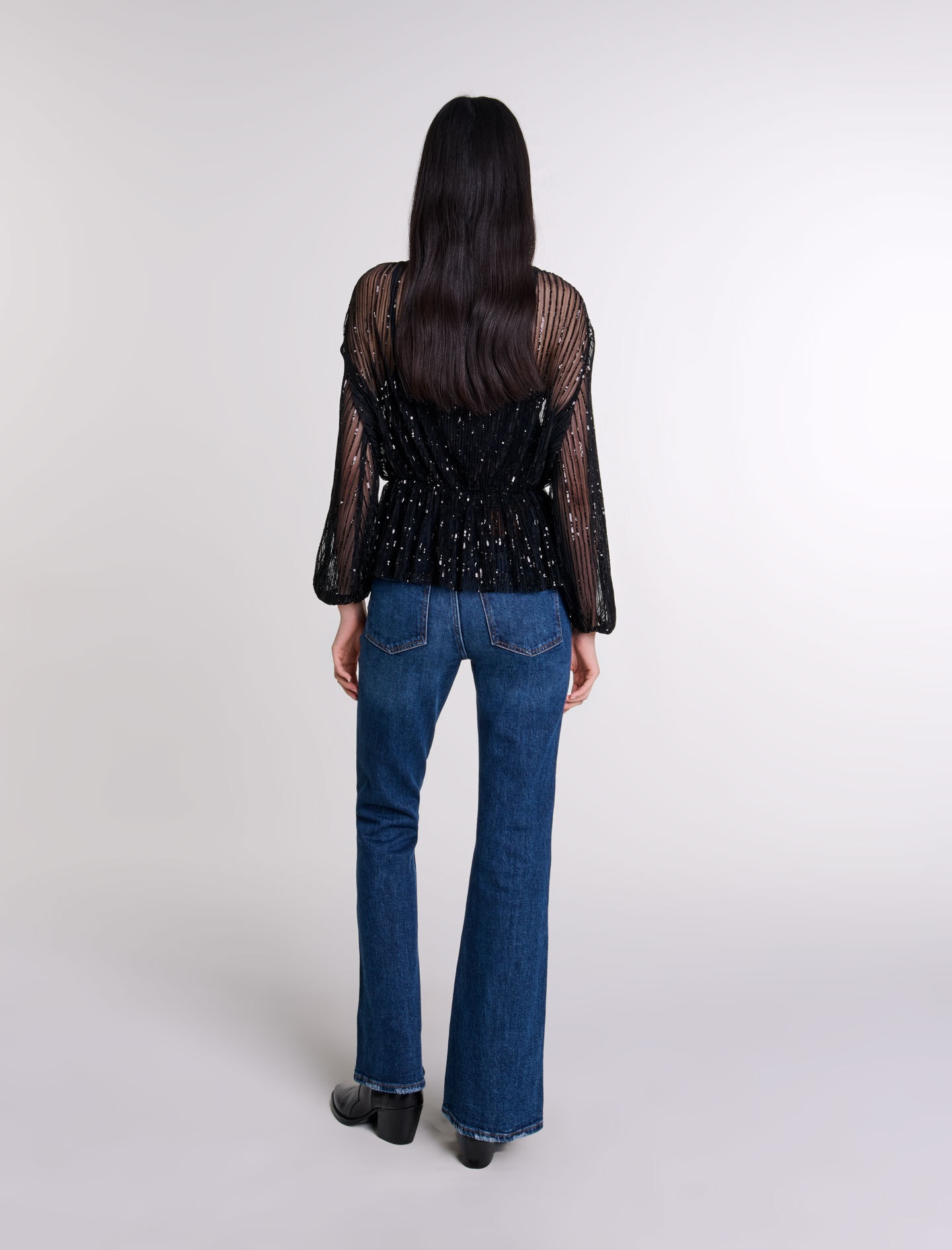 Belted sequin top - 4