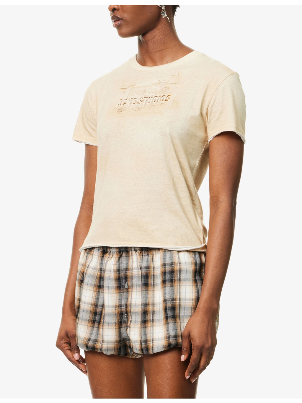 Logo Short-Sleeve Cotton-Jersey T-Shirt - 3