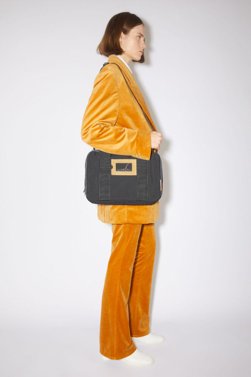 Acne Studios Nylon laptop bag - Black outlook