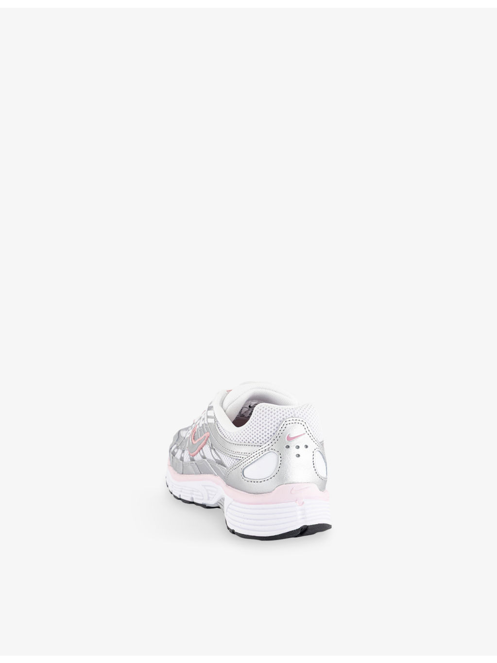P-6000 Leather and Mesh Trainers - 4