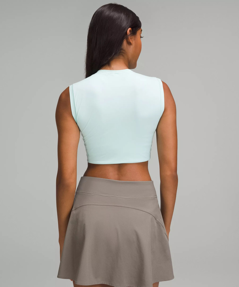 Wundermost Ultra-Soft Nulu Super-Cropped Tank Top 3