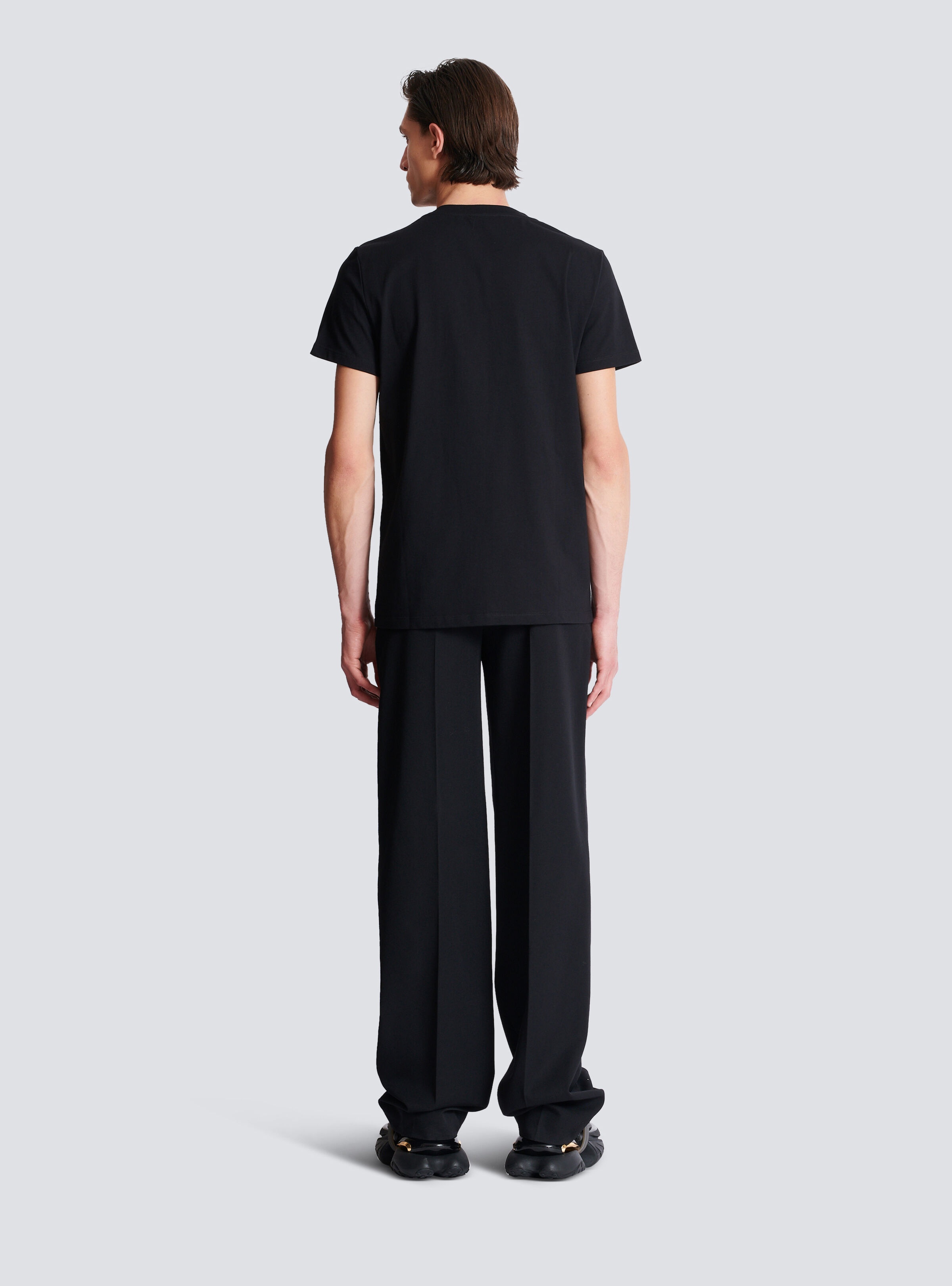 T-shirt with Balmain Couture label - 4