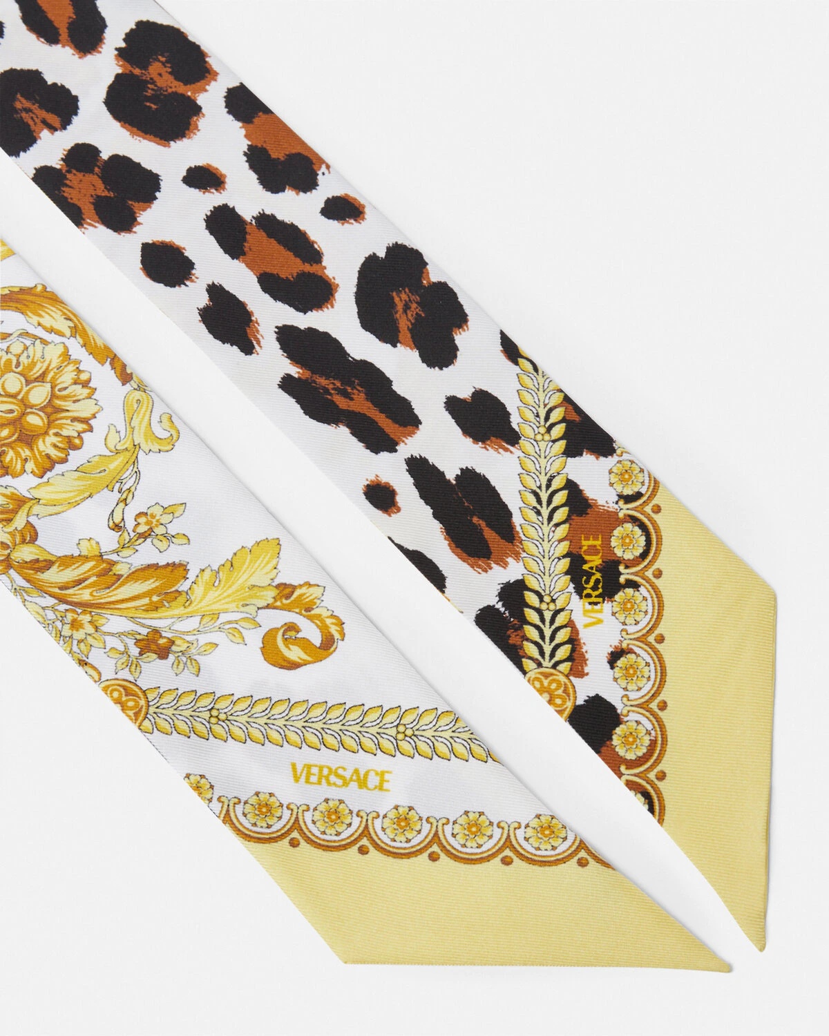Wild Barocco Silk Scarf Tie - 2