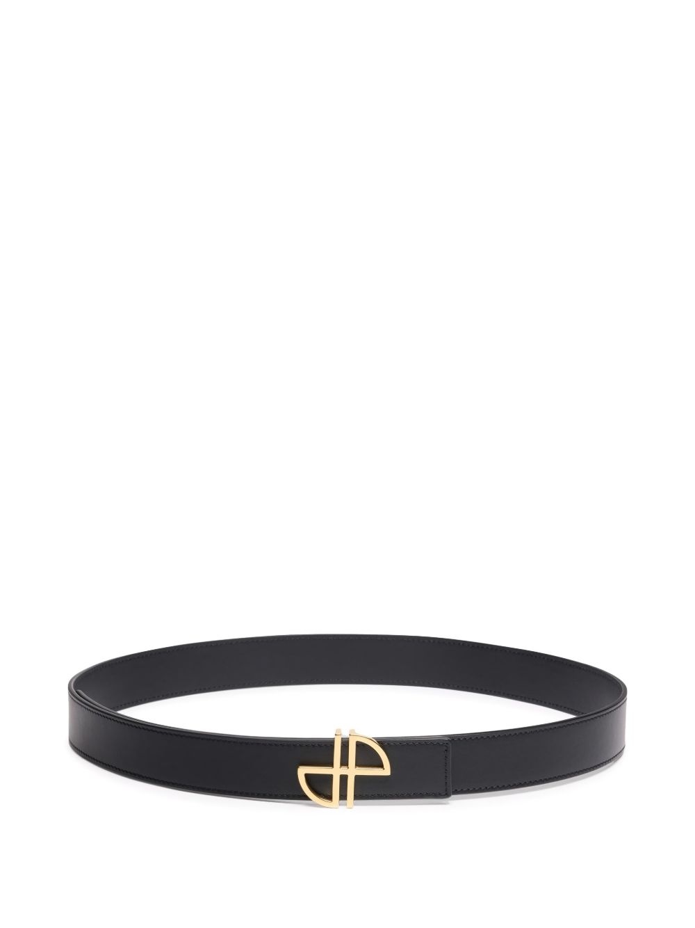 JP-monogram leather belt - 1