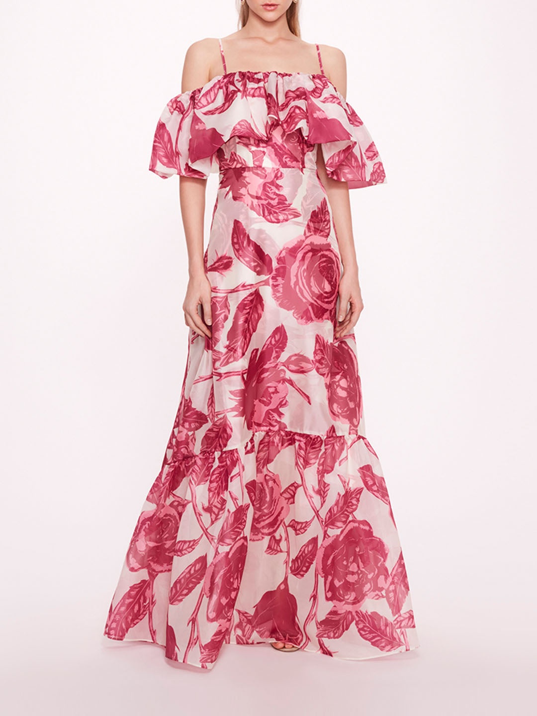 SHAWNA CHIFFON GOWN - 1