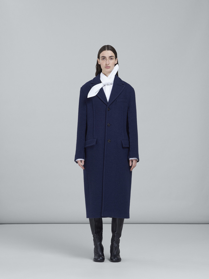 Marni BOUCLÉ WOOL COAT outlook