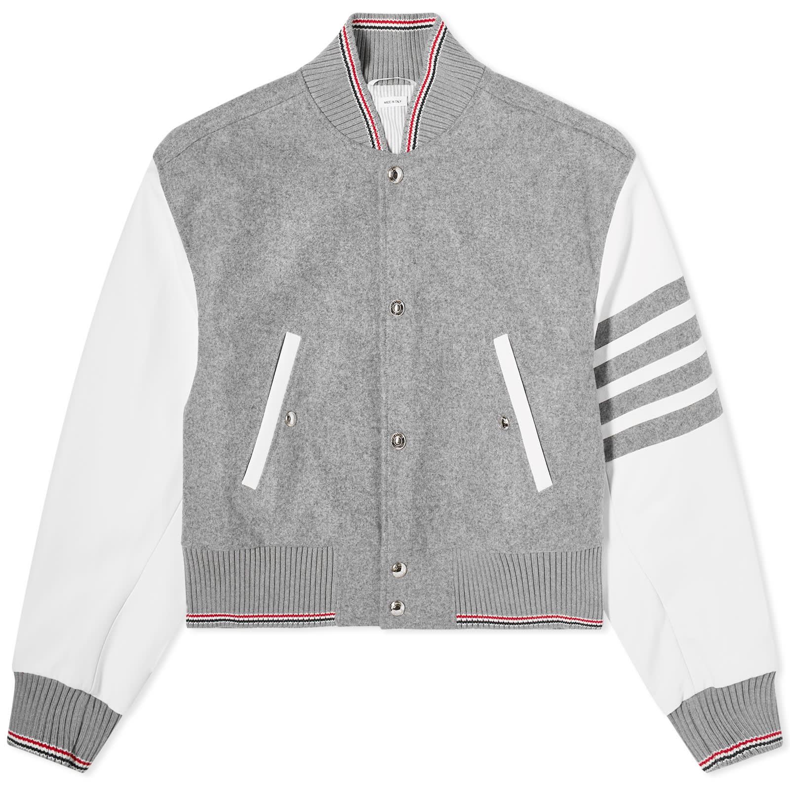 Thom Browne 4-Bar Cropped Blouson Jacket - 1