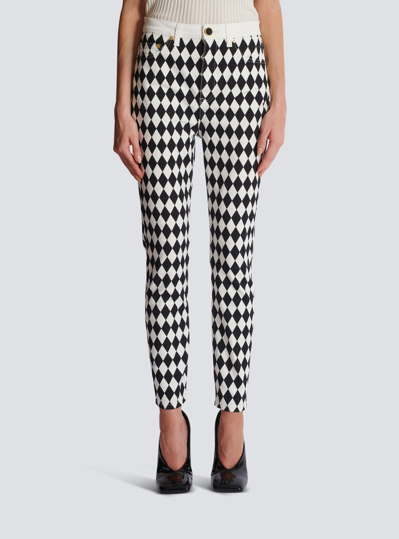 Diamond denim slim-fit jeans 5