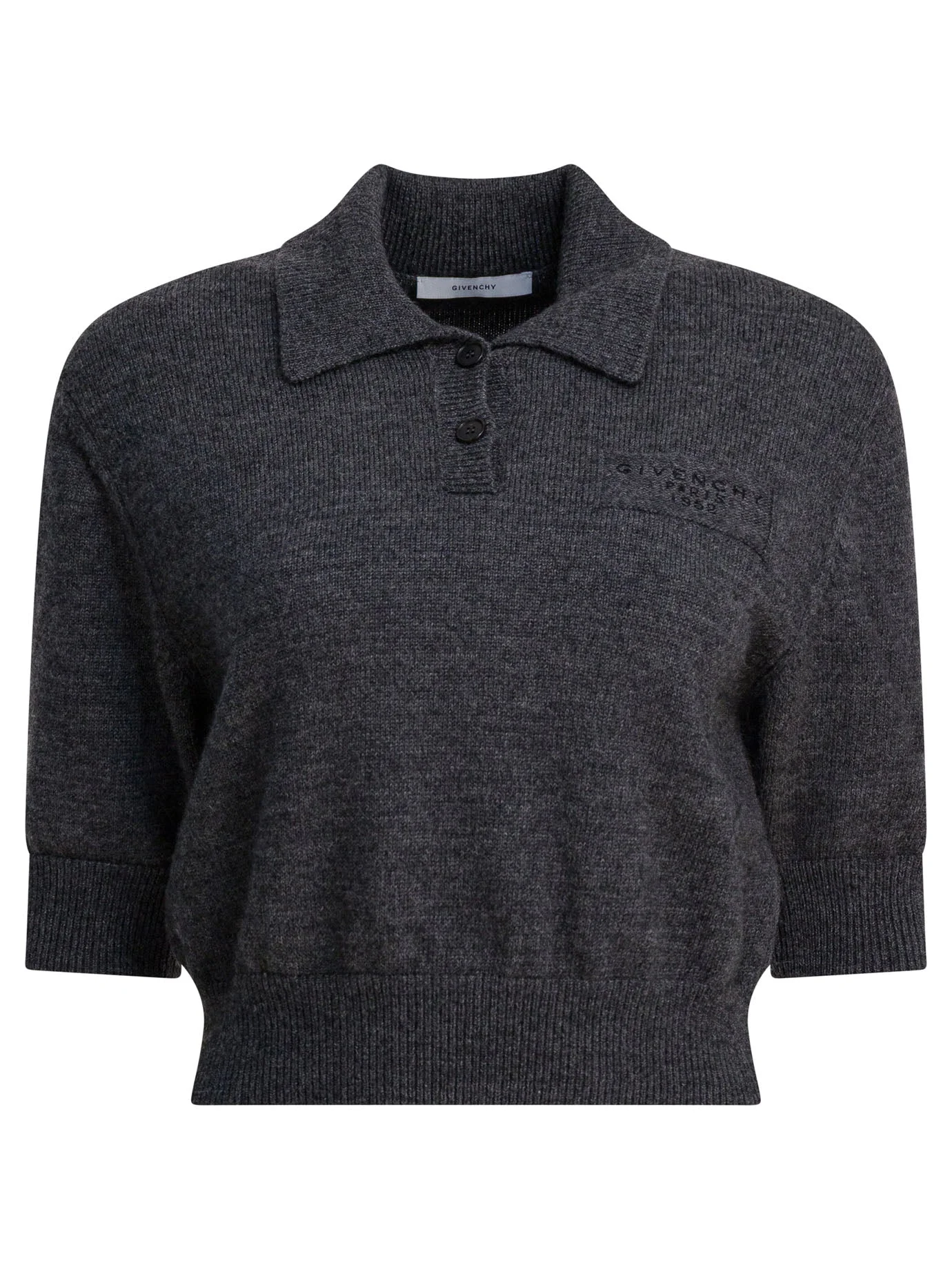 Givenchy "givenchy Paris 1952" Wool Polo Shirt - 1
