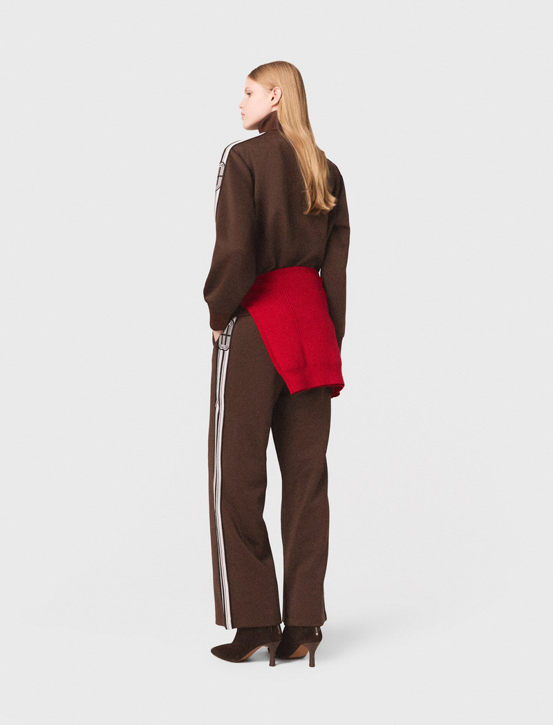 Sweatshirt with straight stripes 3