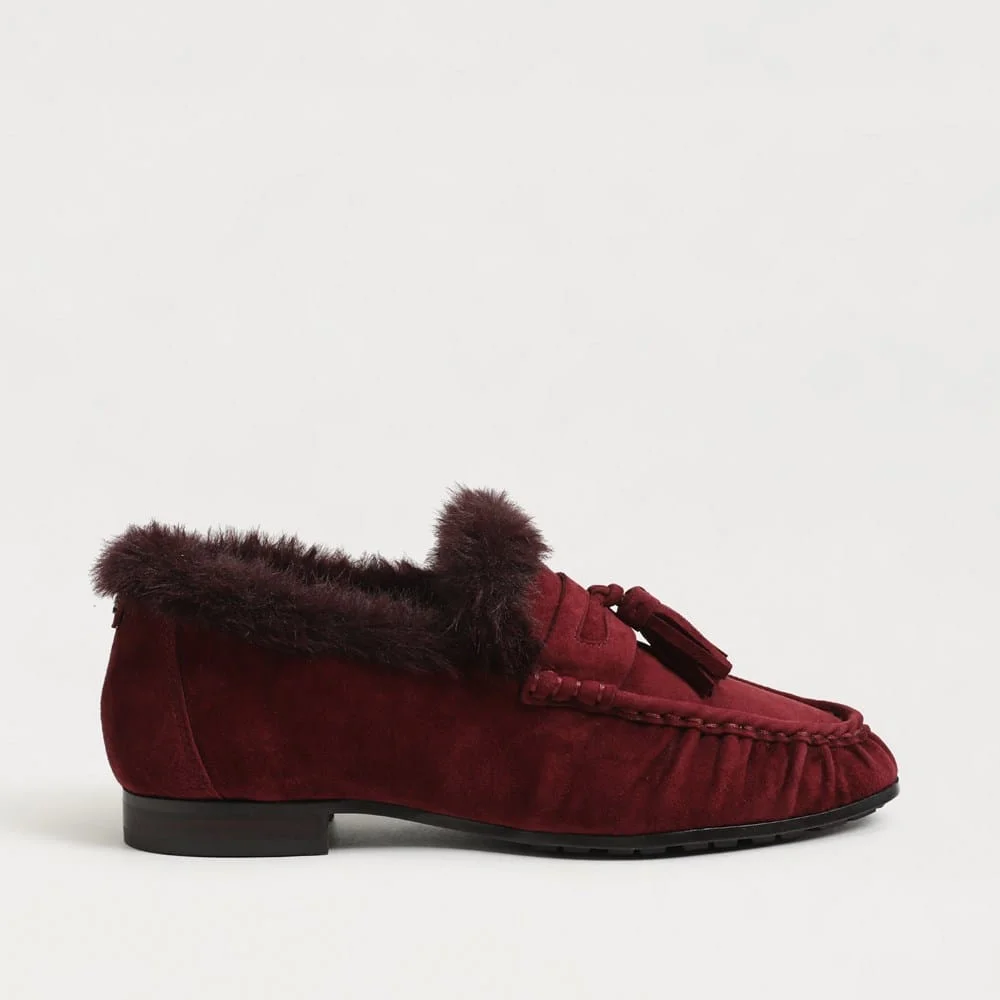 Lana Fur Tassel Loafer - 1