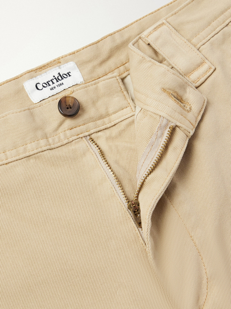 Wide-Leg Cotton-Twill Trousers 6