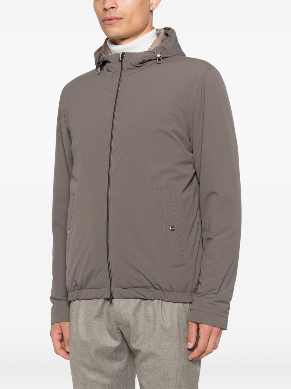 Nylon Hooded Jacket - 2