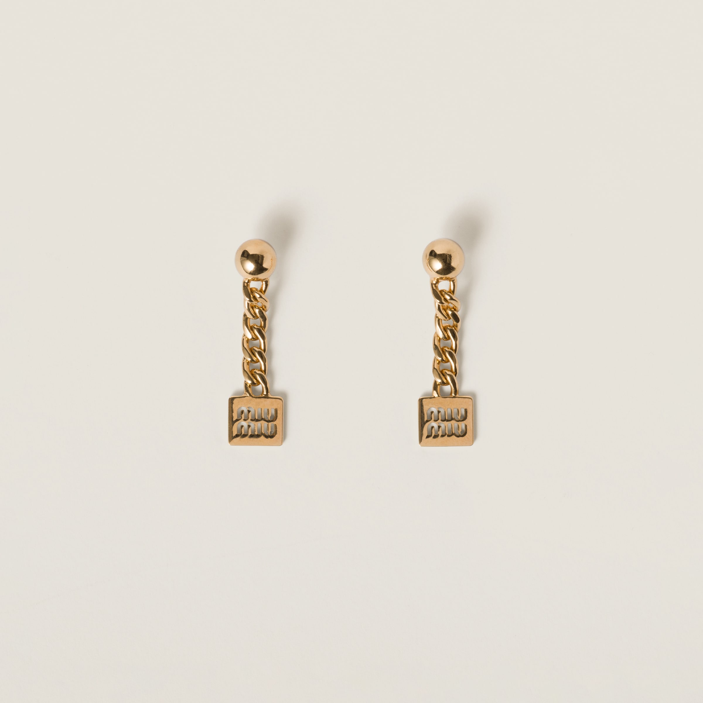 Metal earrings - 1