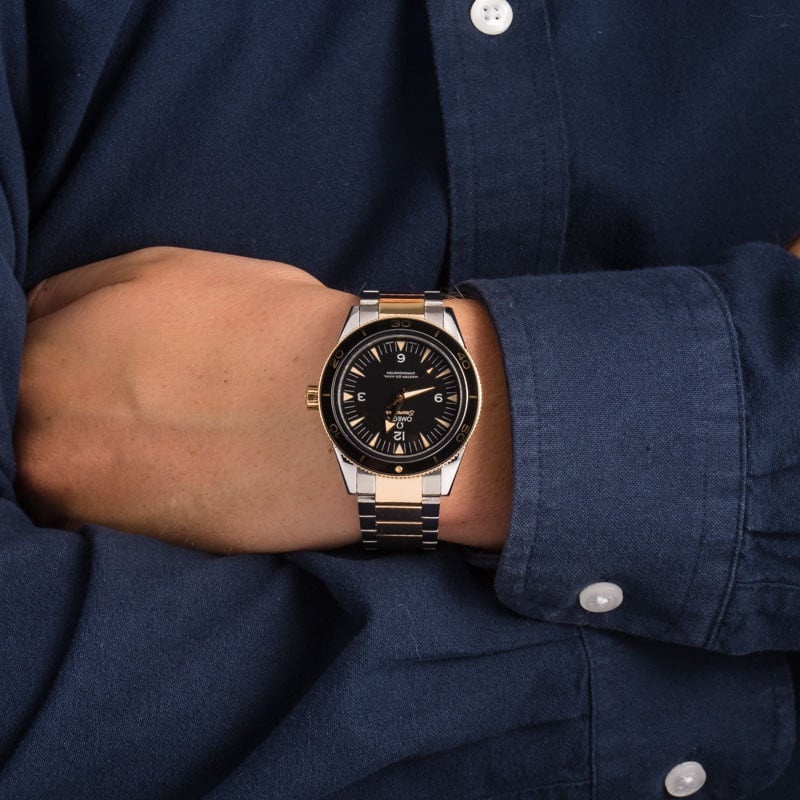 Omega Seamaster 300 Stainless Steel & 18k Yellow Gold - 5
