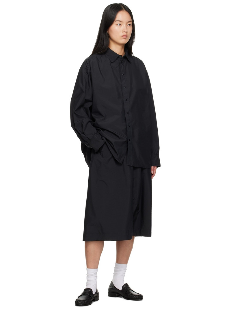 6397 Black Oversized Shirt outlook
