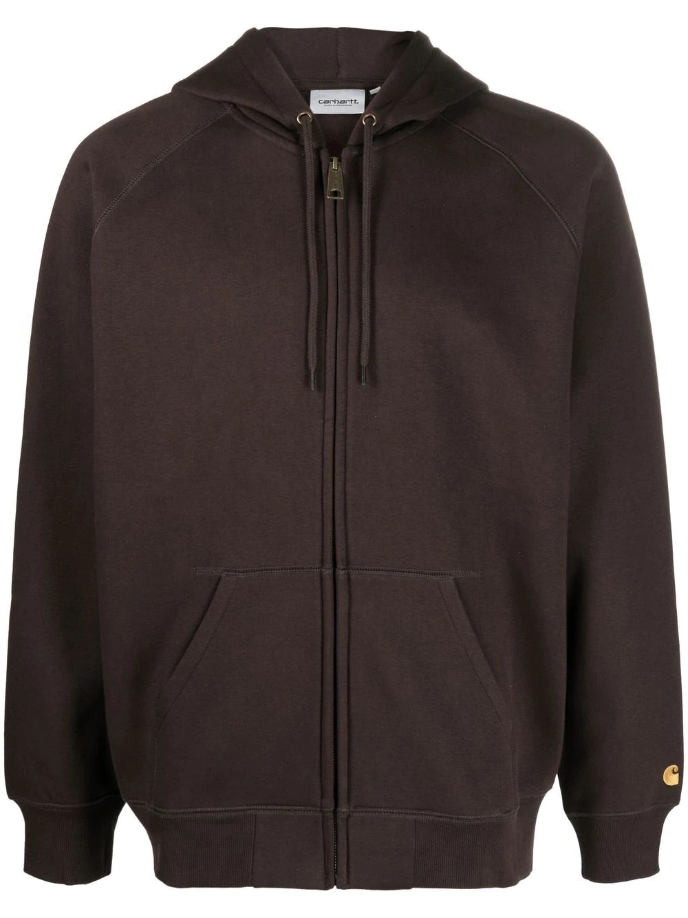 Chase zip-up cotton-blend hoodie - 1