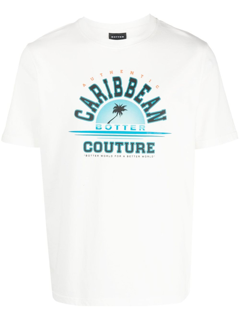 graphic-print short-sleeve T-shirt 1