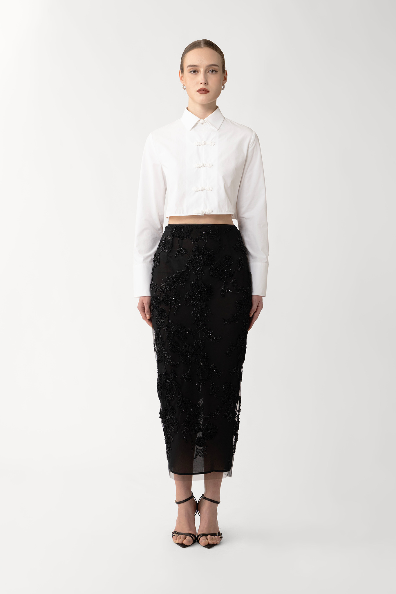 SKYE SHEER SKIRT - 4
