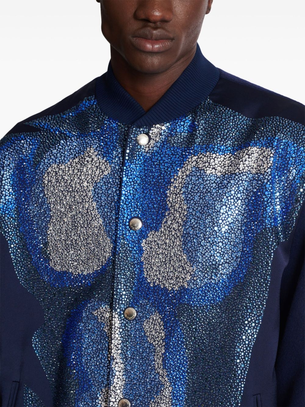 trompe l'oeil-print jacket - 6