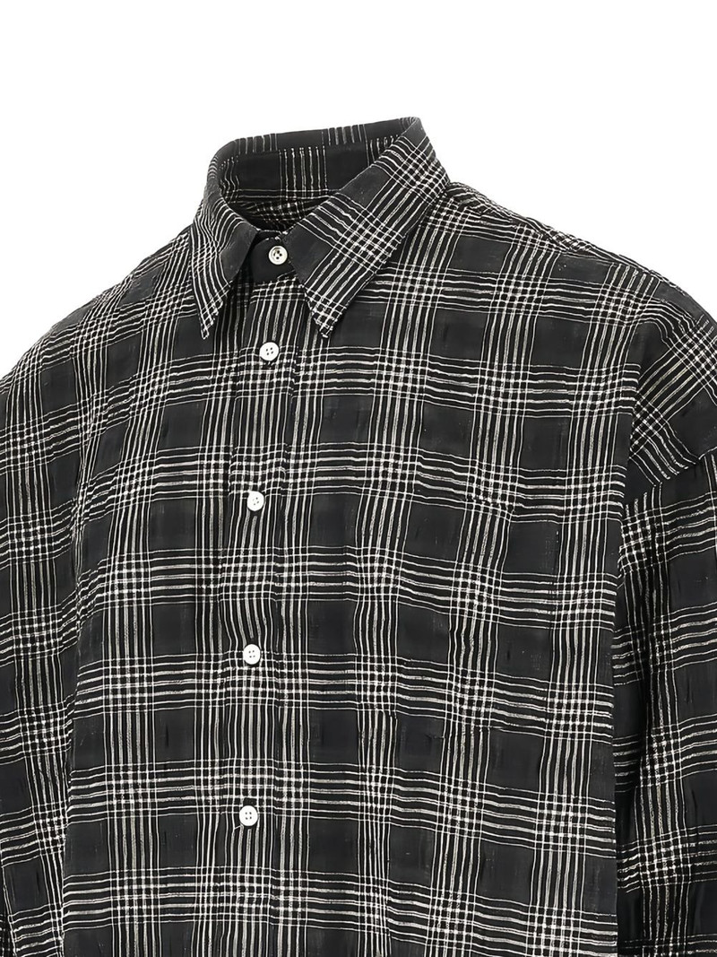 SUNFLOWER checked-pattern shirt outlook