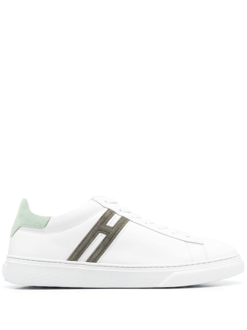 H365 leather low-top sneakers - 1