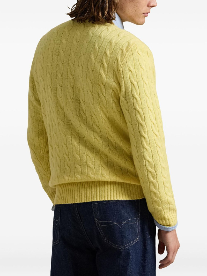 cable-knit sweater 4