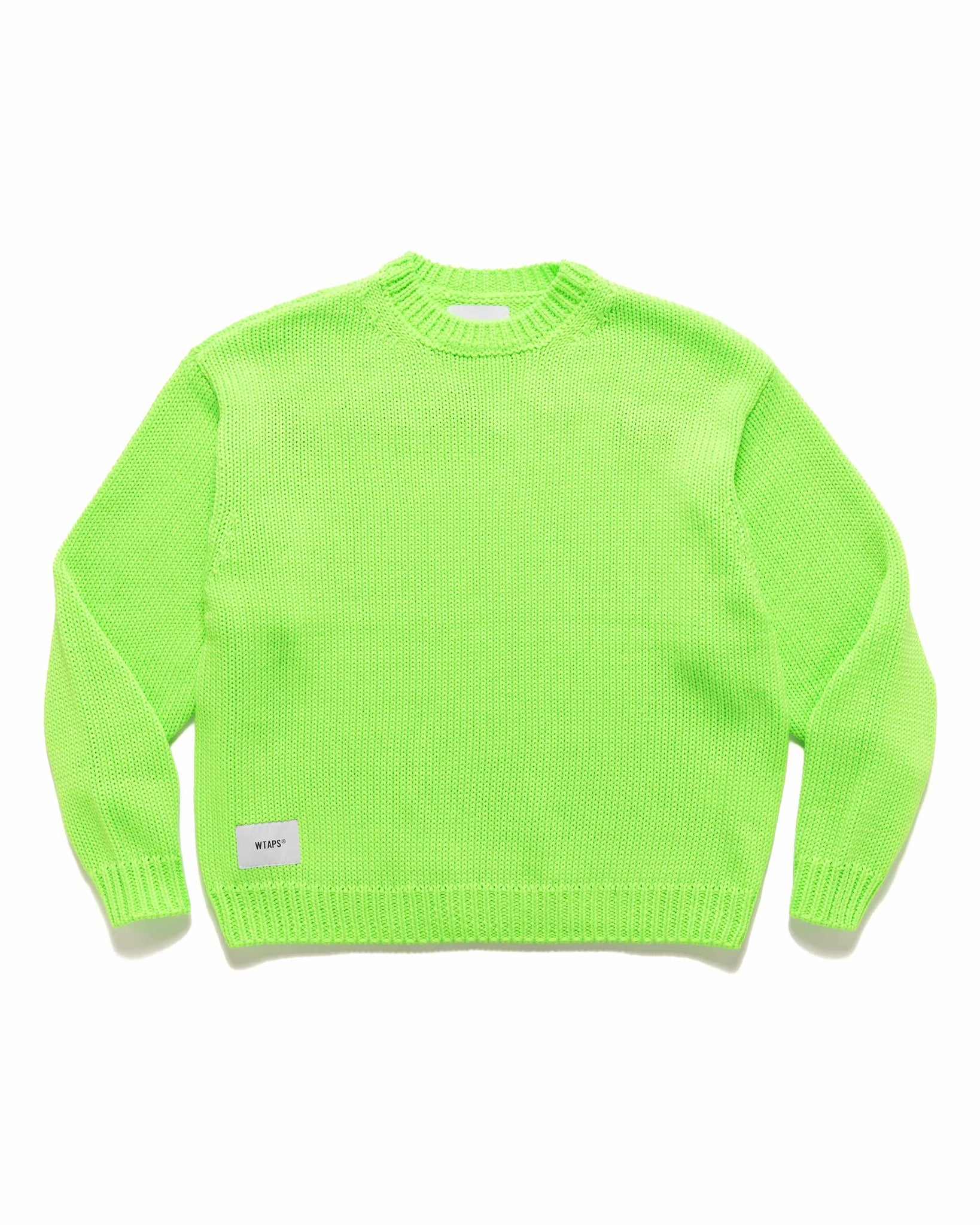 Crew Neck 01 / Sweater / Poly. Green - 1