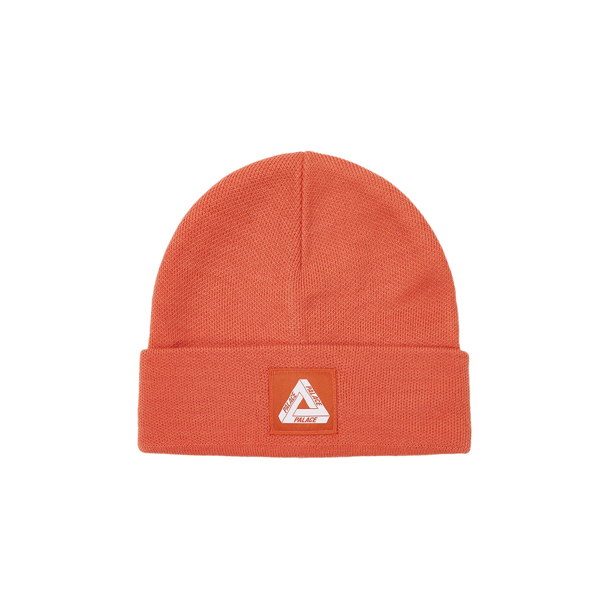 Palace Tri-Ferg Patch Beanie 'Tiger Orange' - 1