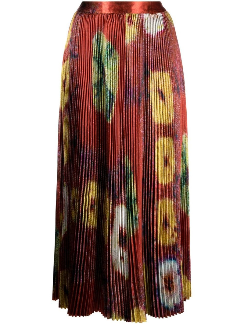 Rami high-waisted pleated skirt 1