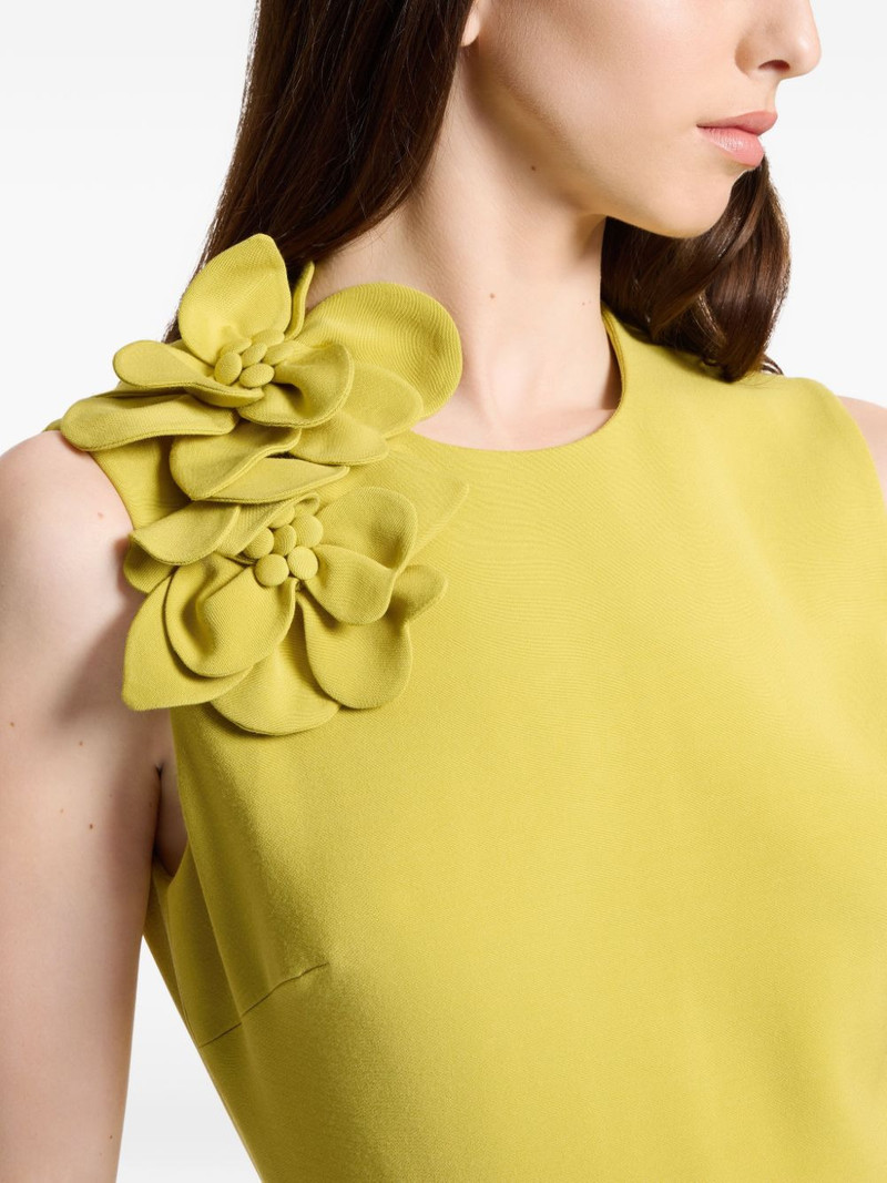 flower-appliqué jumpsuit 4