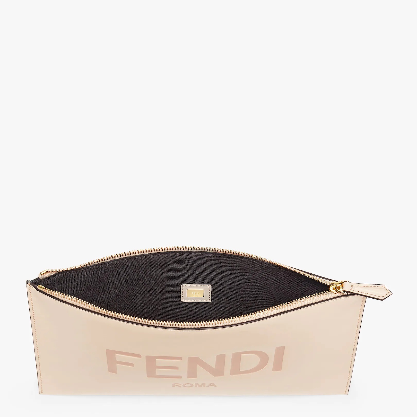Pink leather pouch - 3