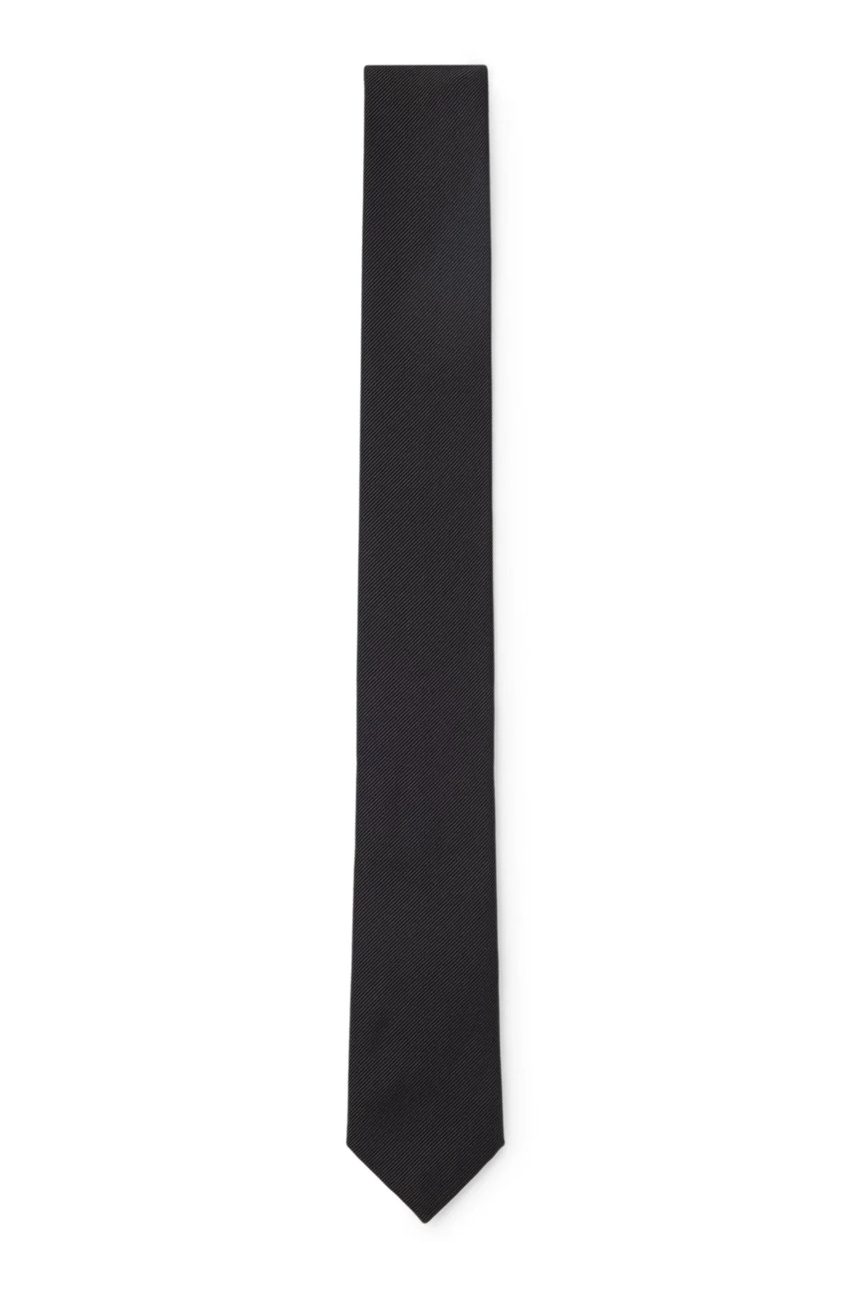 SILK TIE WITH JACQUARD WEAVE - 1