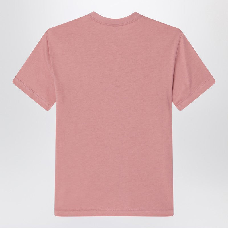 Fendi Pink Cotton T-Shirt With Logo Print Women - 2