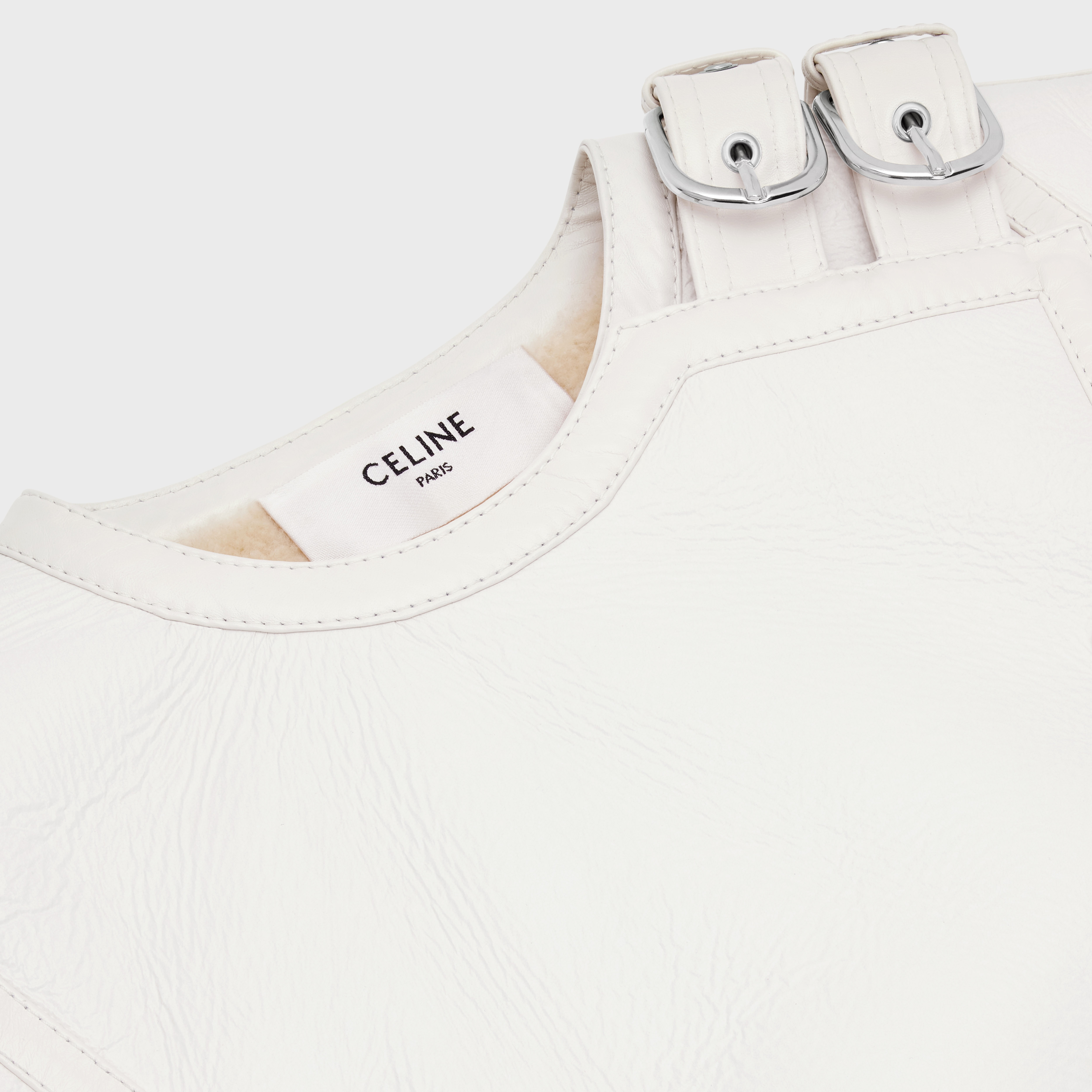 Bomber jacket in soft Lambskin - 3