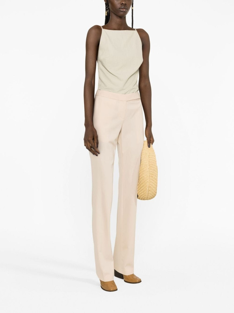 straight-leg wool-blend trousers 4