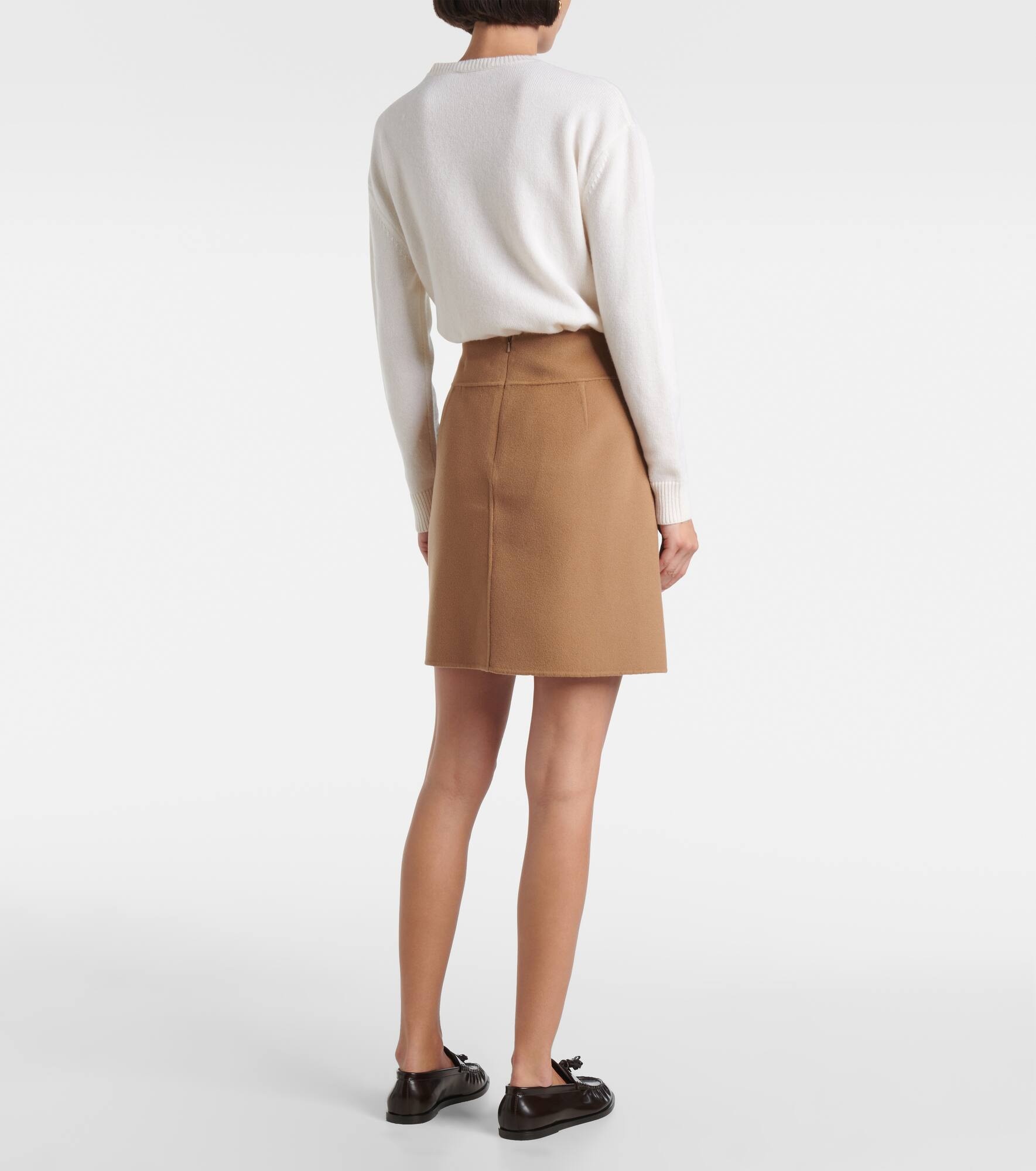 Wool miniskirt - 3