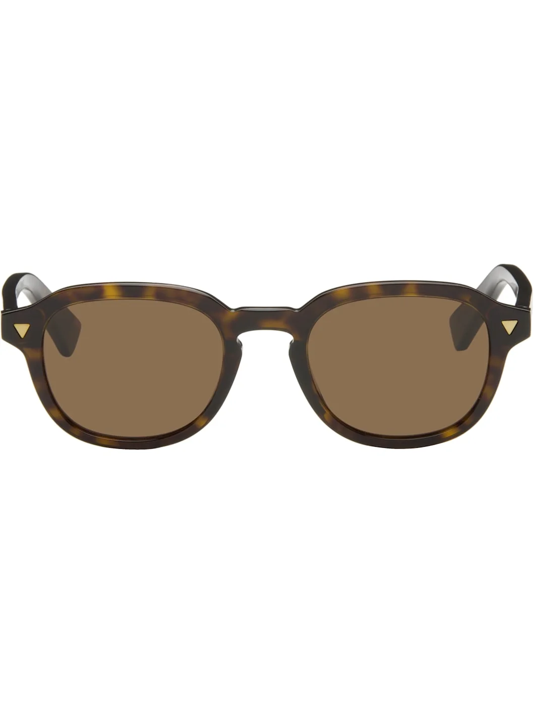 Brown Round Sunglasses - 1