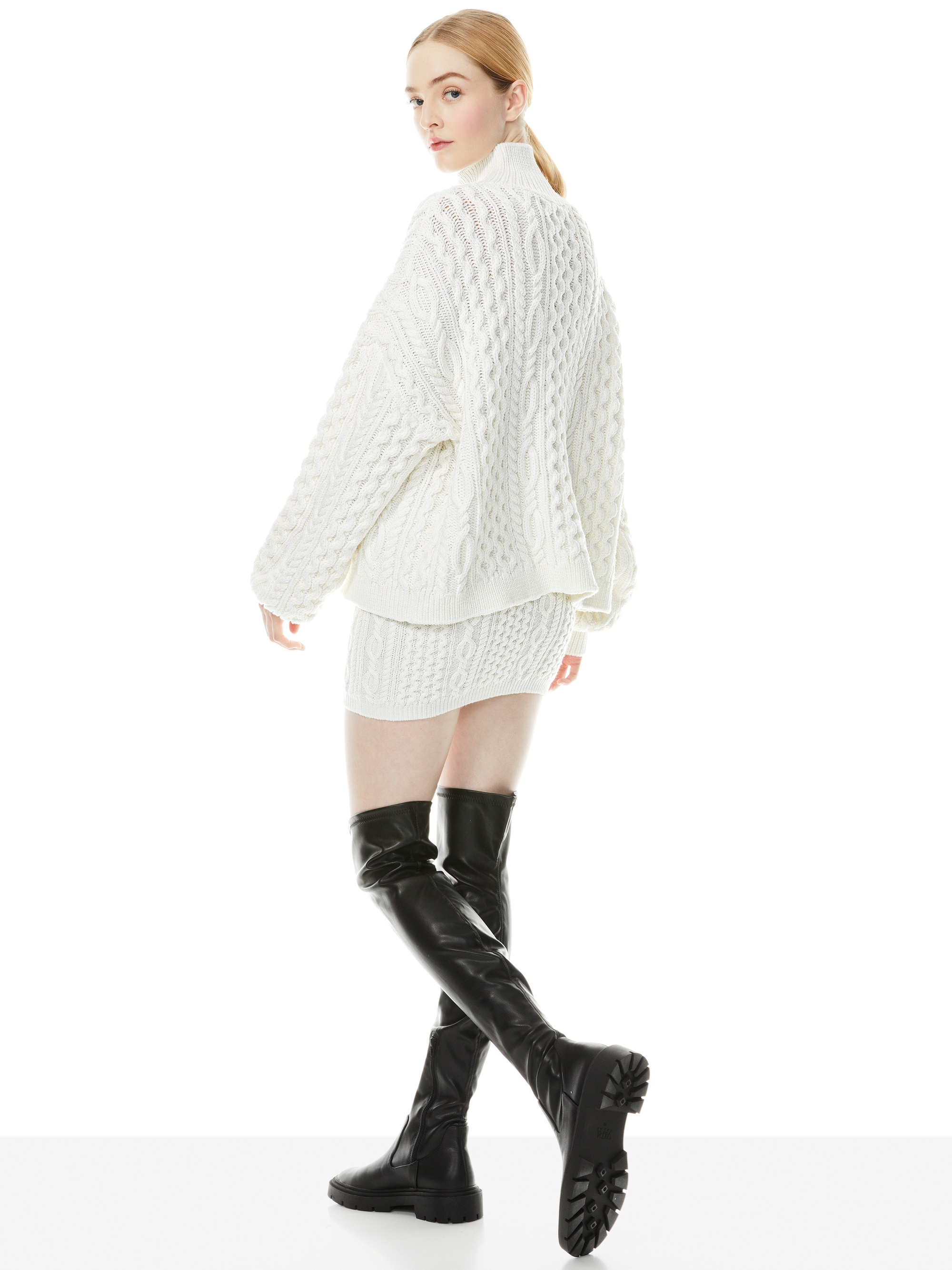 KENNY OVERSIZED TURTLENECK PULLOVER - 2