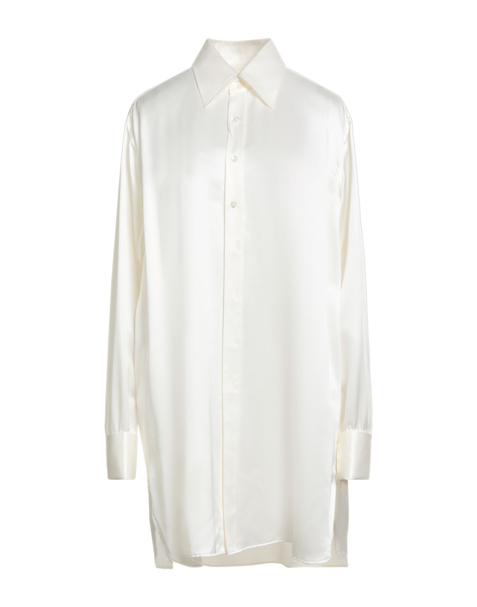 Off white Women's Silk Shirts & Blouses - 1