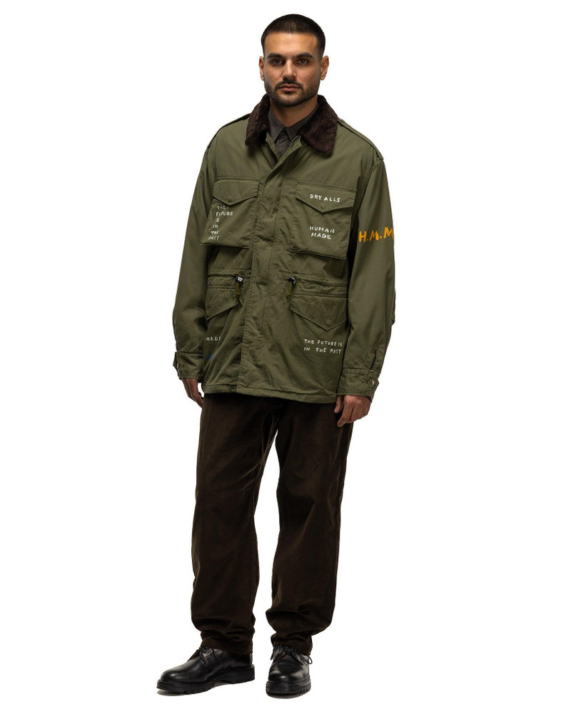 Human Made Field Jacket Olive Drab outlook