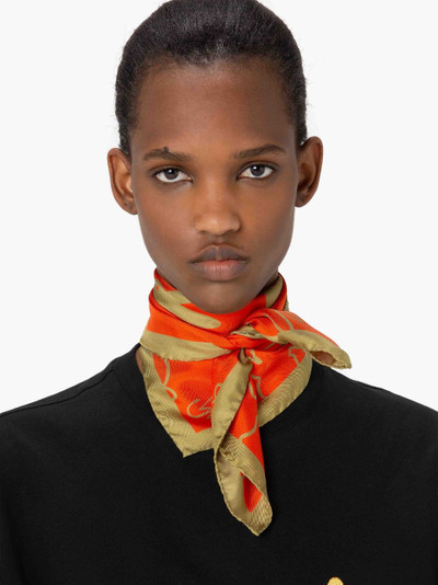 JW Anderson SILK SCARF WITH BUNNY MOTIF outlook