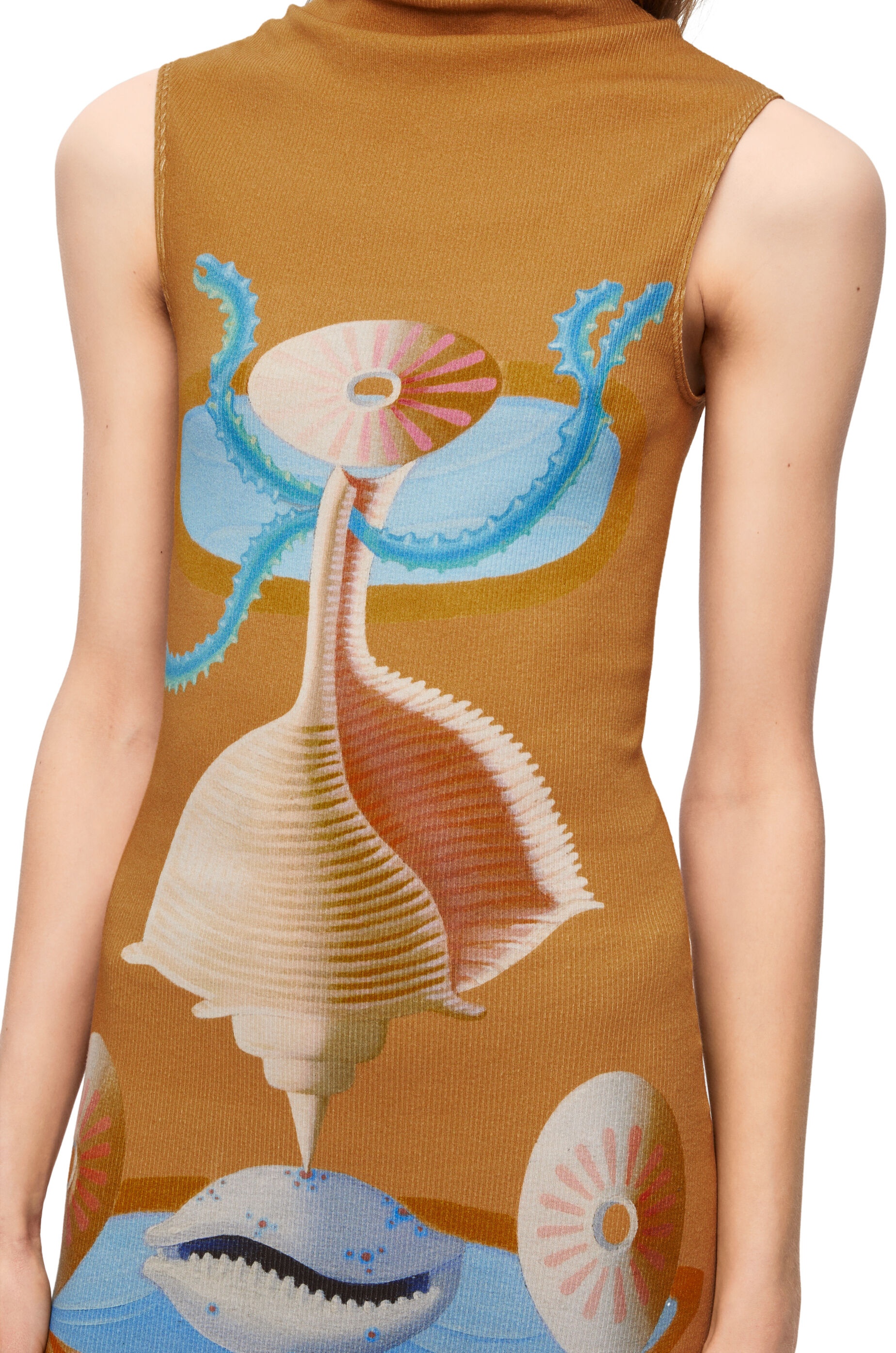 Maruja Mallo tube dress in cotton - 4