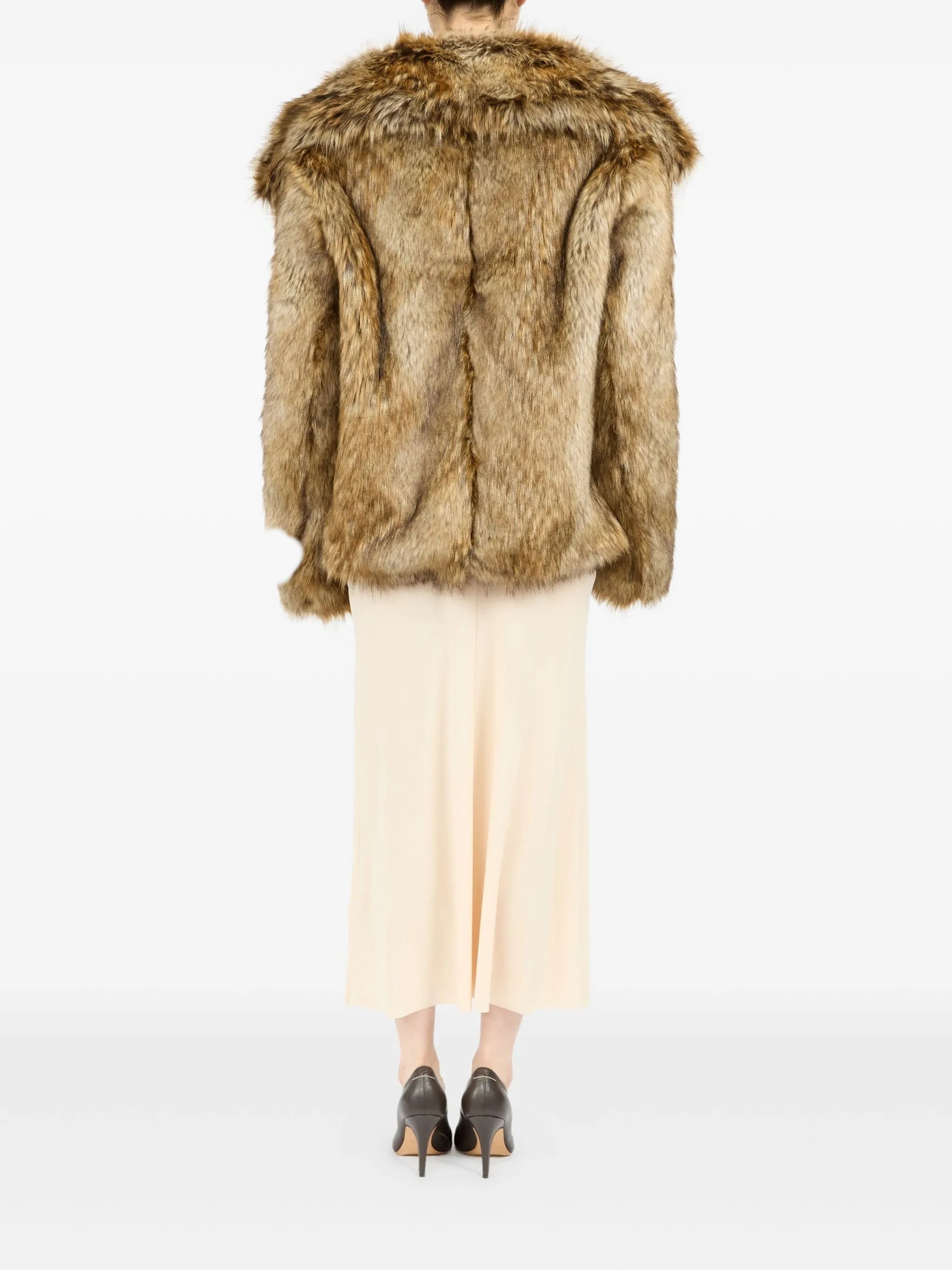 Mm6 Maison Margiela Faux-fur Jacket - 5