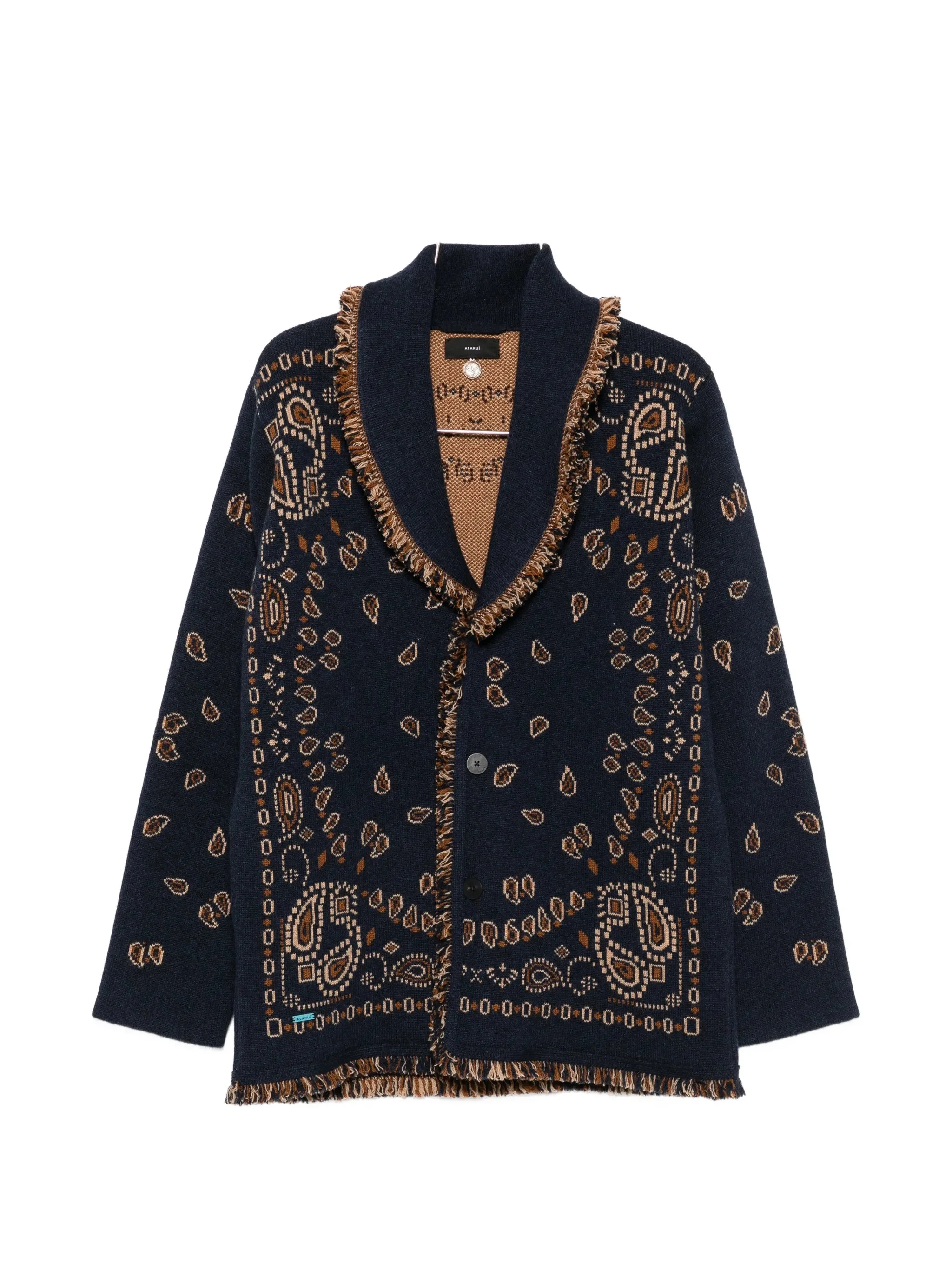 Alanui Paisley-jacquard Cardigan - 1