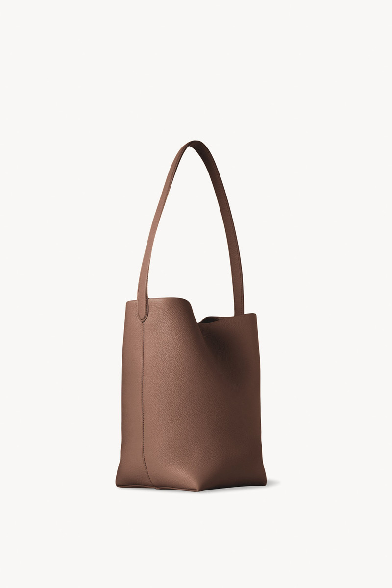 The Row Medium N/S Park Tote in Leather outlook