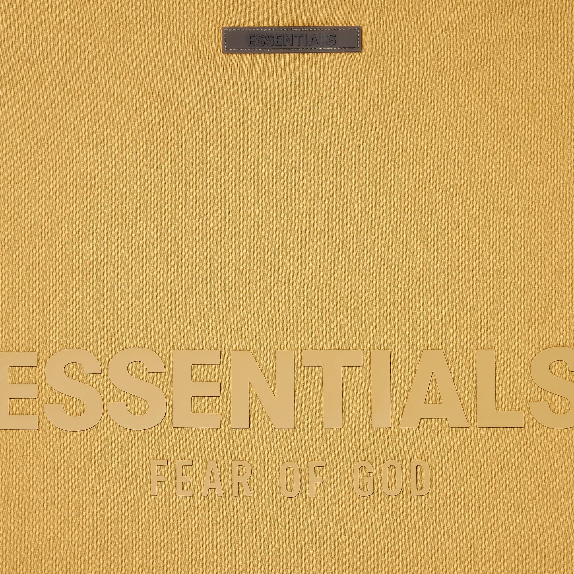 Fear of God Essentials Short-Sleeve Tee 'Amber' - 3